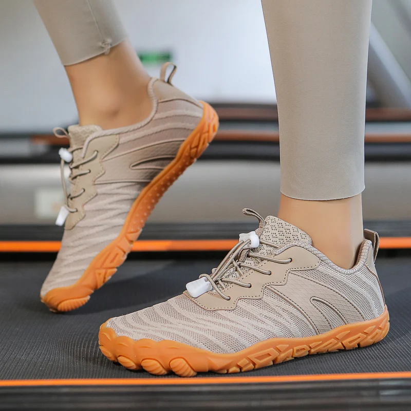 

2025New Men Women Barefoot Shoes Wide Toe Comfortable Non-slip Hiking Upstream Camping Terkking Walking Sneakers Outdoor Casual