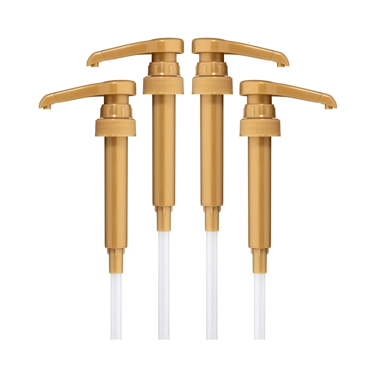 4 قطعة القهوة شراب مضخة موزع زجاجة الضغط اليد مضخة رئيس لشراب القهوة النكهة