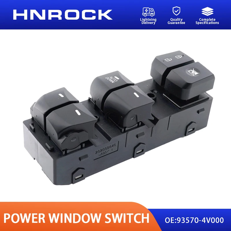 NEW HNROCK 93570-4V000 Glass Lifter Compatible with 2002-2016 Hyundai Elantra Window Switch Regulator