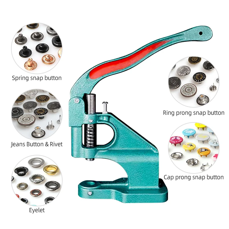 Best Price Manual Small Punching Machine Curtain Ring Eyelet Snap Button Rivet Hand Press Eyelet Machine