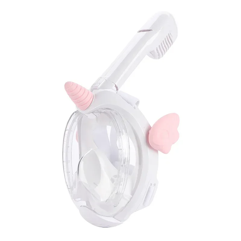 Diving mask Children's 2024 new full dry anti-fog waterproof unicorn diving goggles snorkeling mask