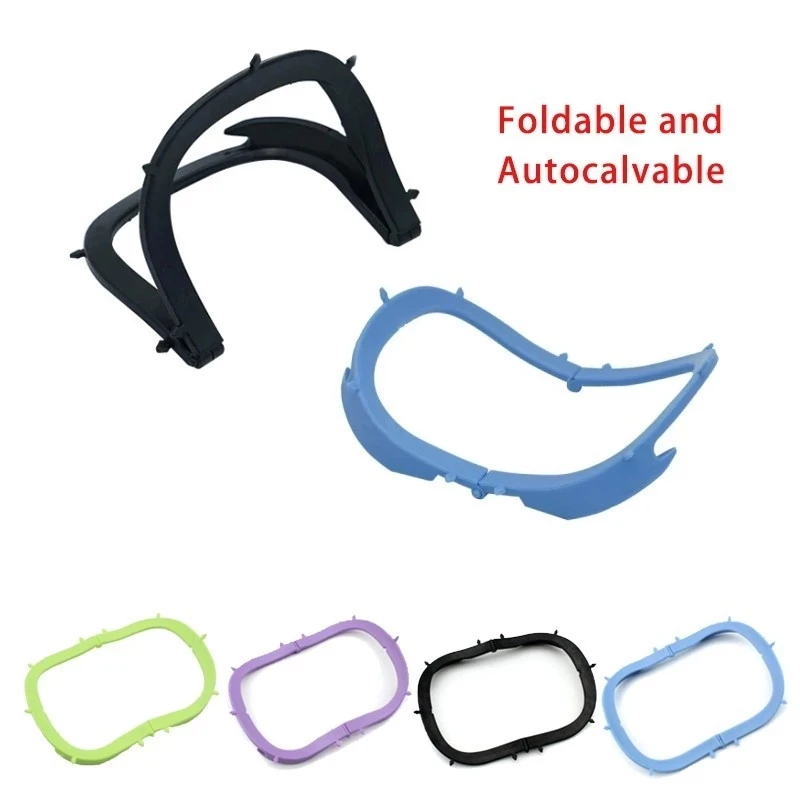 

Foldable Frame Holder Dental Plastic Rubber Dam Sheets Holder Oral Barrier Tools Dentistry Materials Accessories Rubber Barrier