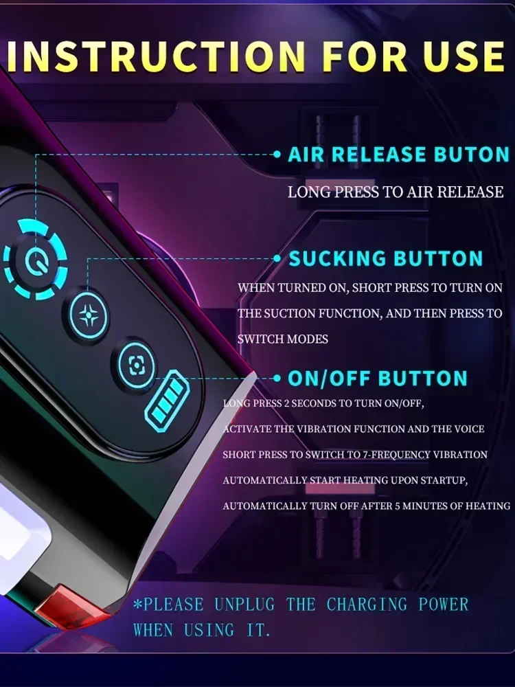 التلقائي بالكامل ذكر الاستمناء كأس القذف واقعية قوية السيارات مص قناة كس المهبل الحقيقي ألعاب جنسية للرجال