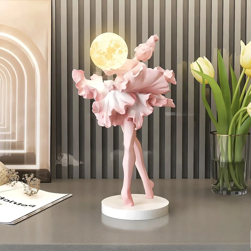 

Girls Bedside Table Decor，Dimmable LED Entryway Centerpiece, Romantic USB-Powered Desktop Accessories for Home Gift