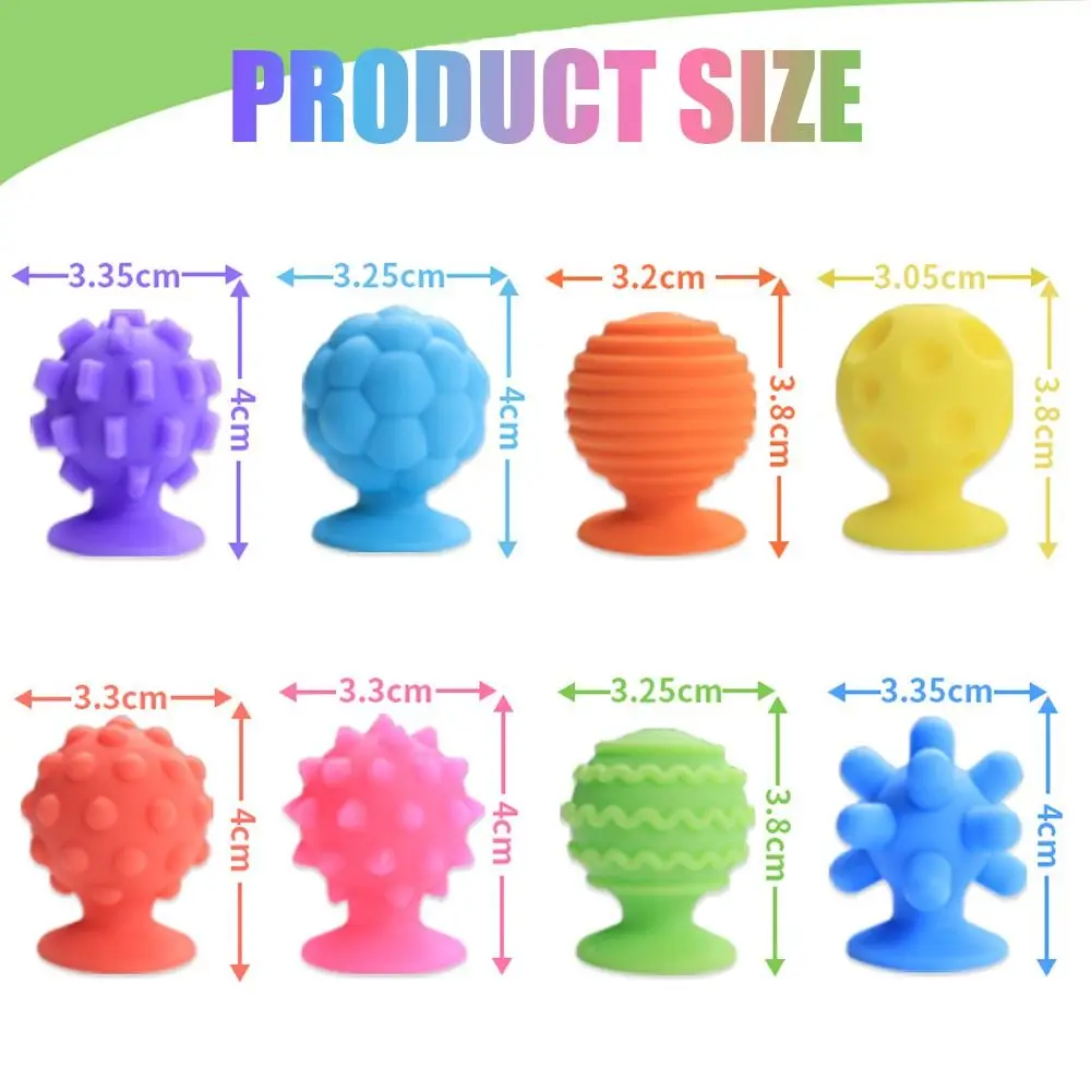 Mini With Suction Cup Sensory Fidget Toys Phone Stand Hook Silicone Toy Multifunction Stress Relief Building Blocks Toy Kids