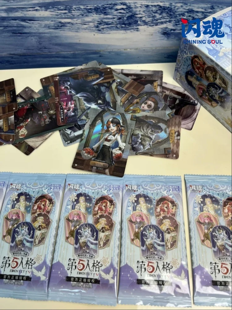 SHININGSOUL Identity V Carving Time Collectible Cards Third Edition Basic Version Anime Game Trading Cards For Adult Collectors