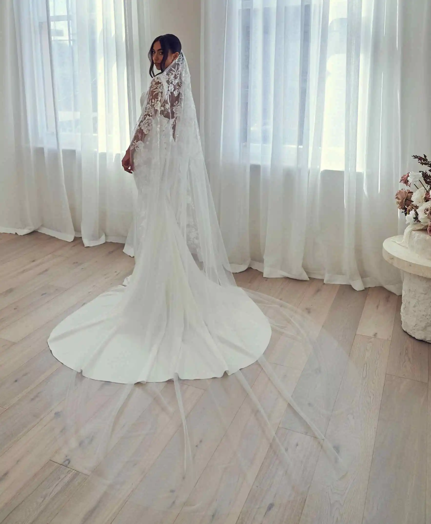 eleganti-applicazioni-veli-da-sposa-cattedrale-lunga-3m-bianco-avorio-lucido-velo-da-sposa-fiori-squisiti-pizzo-scintillante-realizzato-su-misura