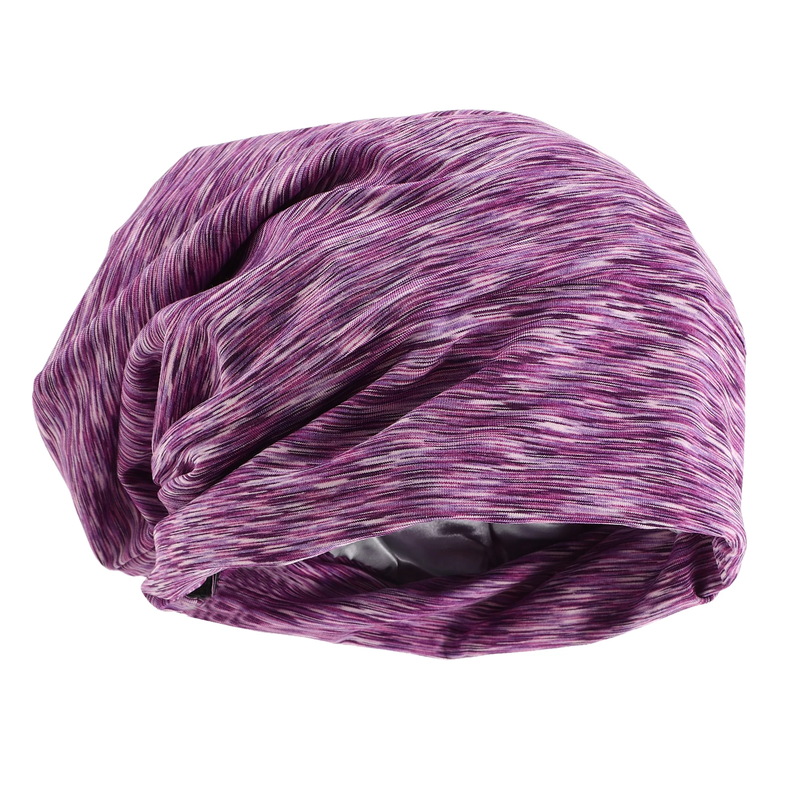 

Sleep Cap Satin Lined Cotton Bonnet Women Adjustable Elasticity Hair Protection Braid Cap Curly Hair Chemotherapy Care Night