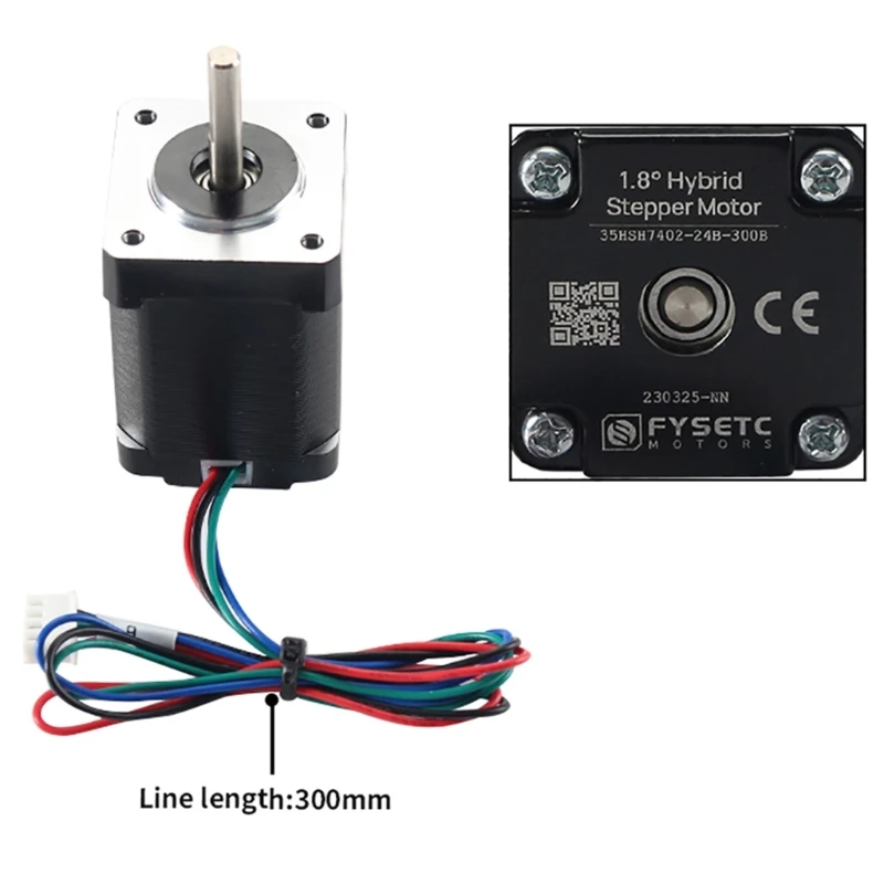 Imagem -04 - Motores Passo para Impressora 3d para Motores Passo Extrusora Voron 0.2 36 Garantem Estabilidade na Impressão 3d 4