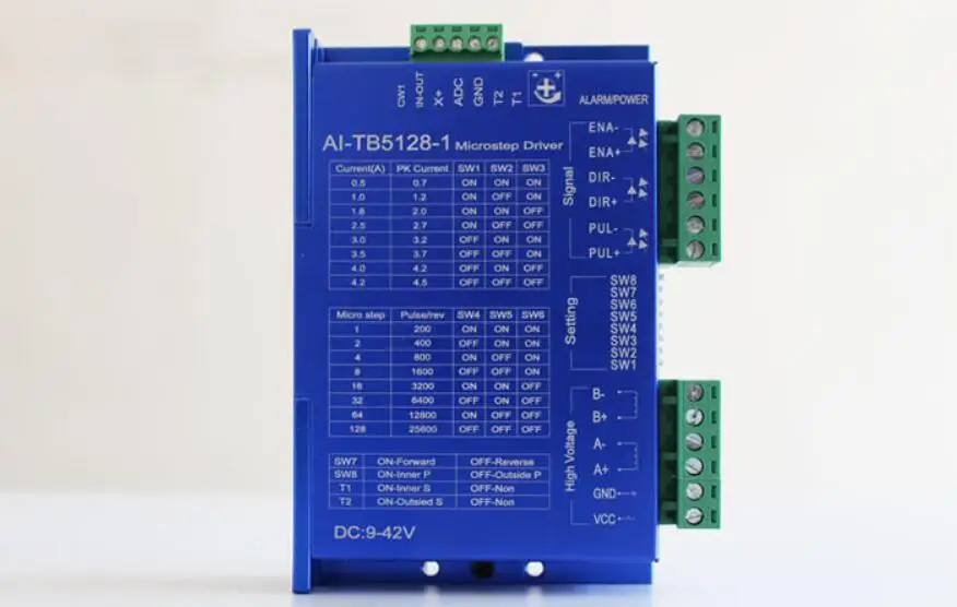 42/57 stepper motor driver spontaneous pulse drive control governor 128 subdivision 4.5A 9-42V