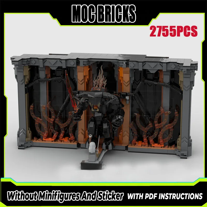 

New Moc Building Blocks Ring Scene Model Technology Modular Building Blocks Gift Christmas Toys DIY Set Assembly