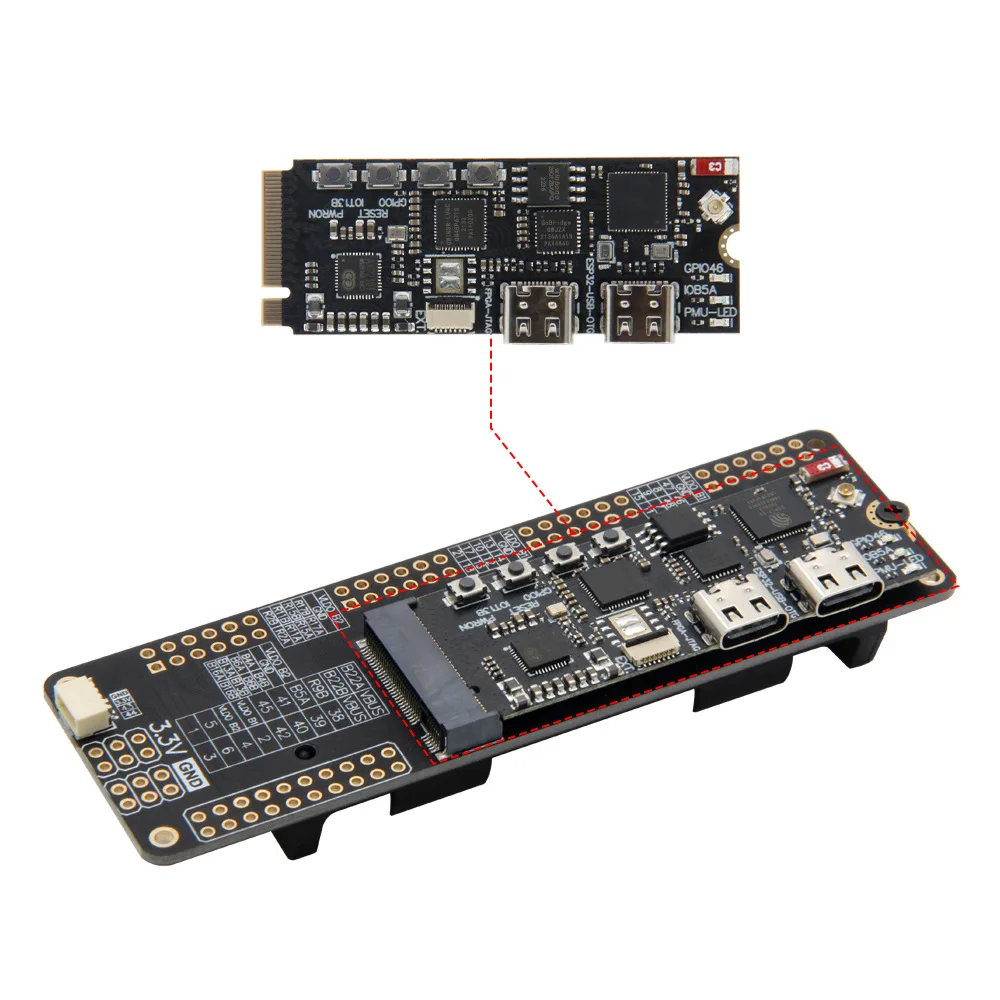 T-FPGA ESP32-S3 GW1NSR FPGA Low-Power Microcontroller Development Board