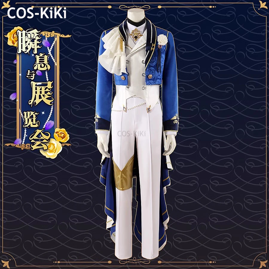 

COS-KiKi Ensemble Stars Sakuma Rei/Yuuki Makoto/Takamine Midori/Isara Mao Game Suit Gorgeous Uniform Cosplay Costume Halloween