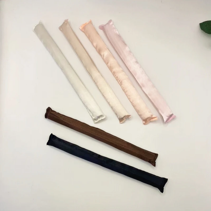 6-Piece Latex Curling Stick Set Non Heating Curling Stick Not Damaging Hair