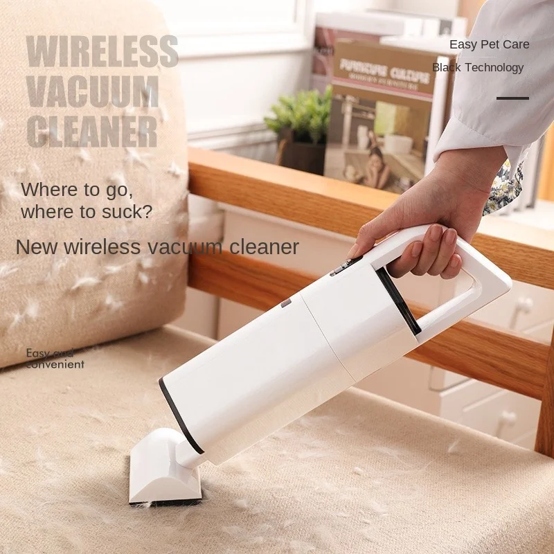 Pet Cleaning Products Dog Hair Suction Device Car Mounted Household Vacuum Cleaner Handheld Wireless Hair Suction Machine Drop-