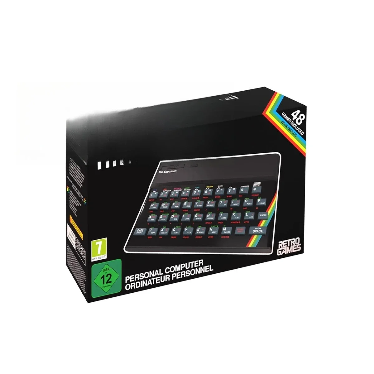 Réplique de console de jeu ZX Spectrum