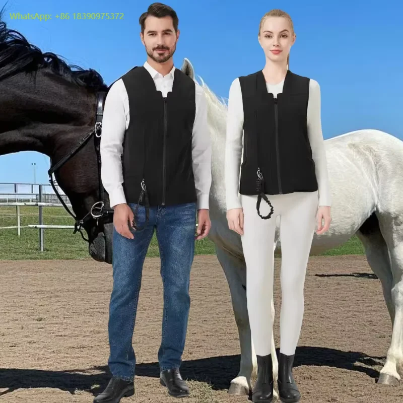 Chaleco Airbag Ecuestre, Chaleco Airbag para Montar a Caballo para Mujer, Chaqueta de Equitación