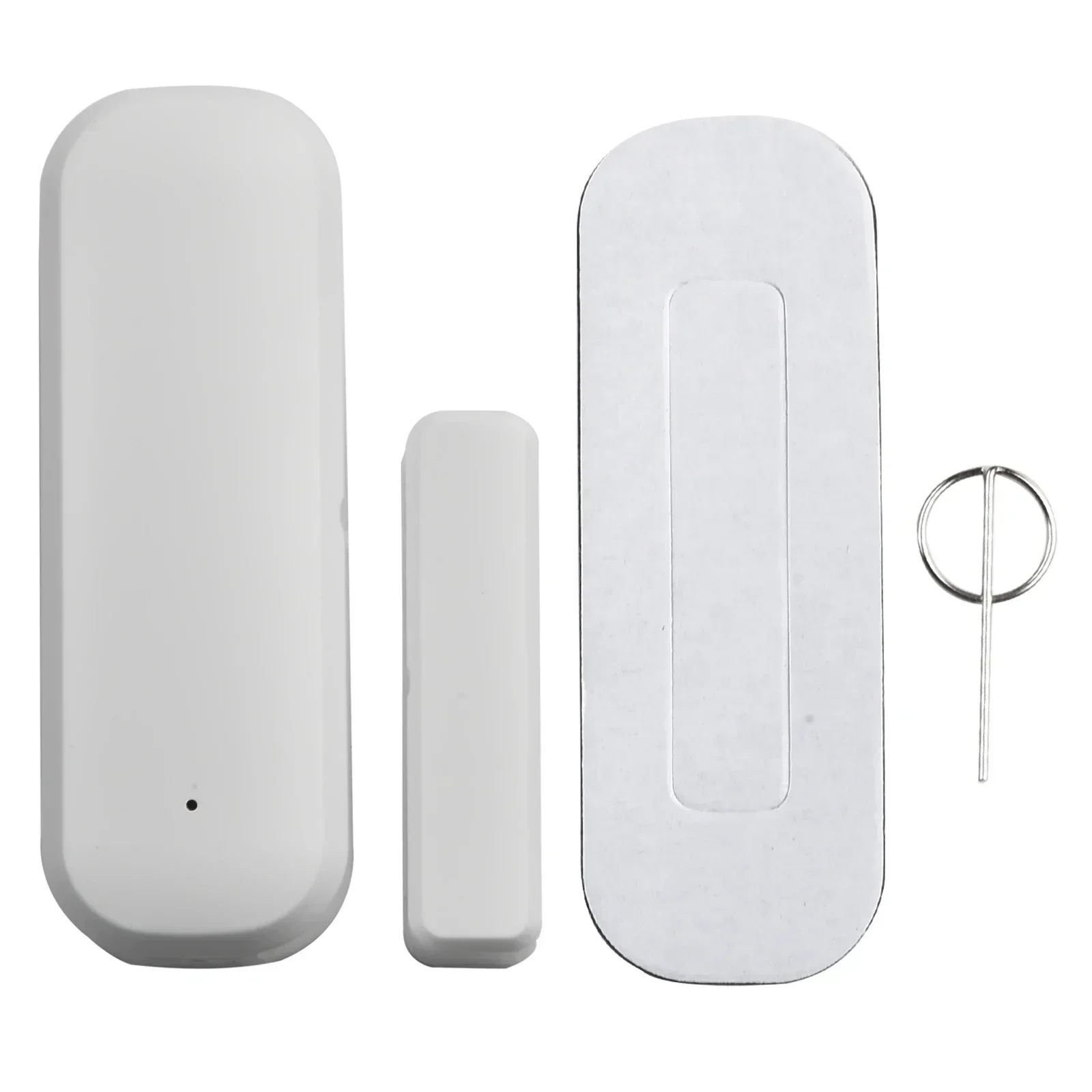 Tuya WiFi Sensor de puerta puerta de casa detectores abiertos/cerrados Sensor de ventana vida funciona aplicación remota Control