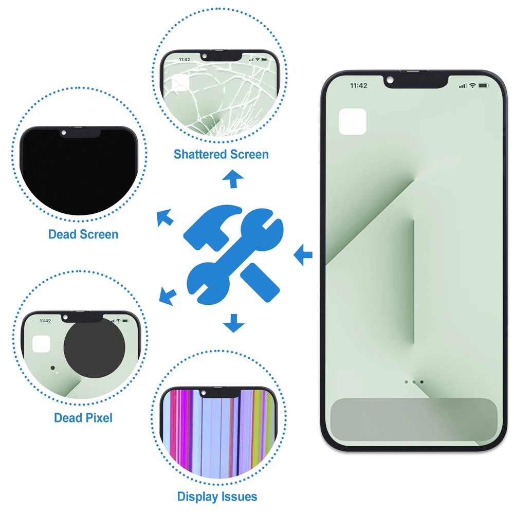 A2641 a2643 a2644 a2645 a2484 premium lcd para iphone 13 pro max