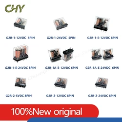 1-20Pcs/Lot G2R-1 G2R-2 G2R-1A-E G2R-1-E DC5V DC12V DC24V 5/6/8Pin 5/10/16A 250VAC Power Relay G2R 5VDC 12VDC 24VDC 5V 12V 24V