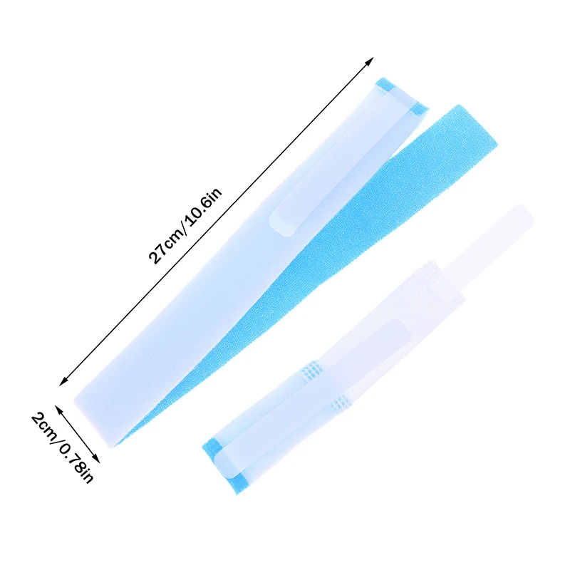 1 قطعة دعم الرقبة عارية أنبوب القصبة الهوائية الإسفنج تثبيت حزام ضمادة القصبة الهوائية حزام ثابت حامل لوازم القصبة الهوائية الطبية