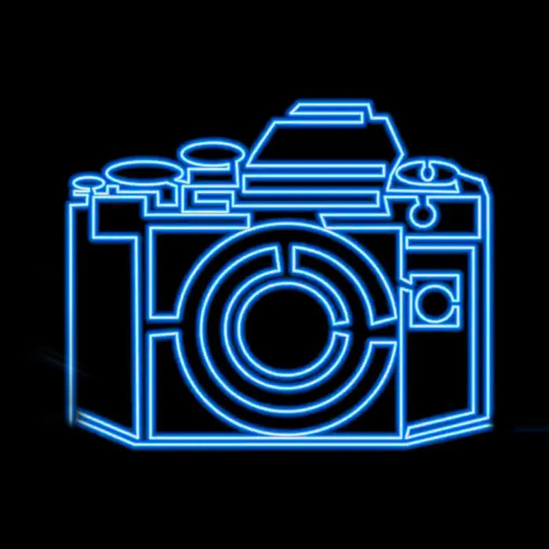 

Custom Neon Signs Handmade Lightning Camera Camcorder Led Neon Sign Fast Quote NO MOQ Customized Wall Decor