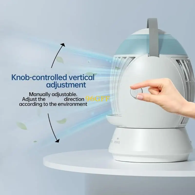 

Портативный вентилятор с воздушным охлаждением 96GF на рабочем столе с 3 -летним настройкой охлаждающей вентиляторы функции для