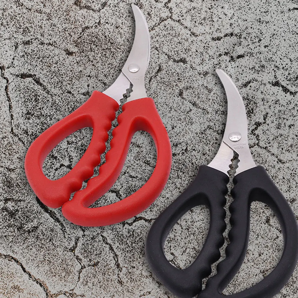 

4 Pcs Stainless Steel Shrimp Peeler Multifunctional Shears Seafood Innards Removing Tool Vegetable