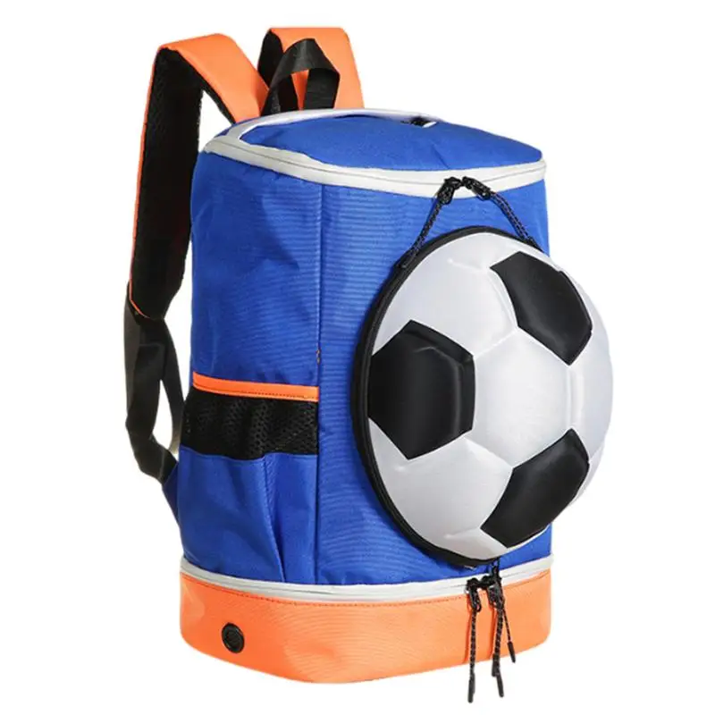 

Sports Backpack For Boys Basketball Backpack Soccer Bag Large Capacity Football Bag Volleyball Backpack With Ball Compartment