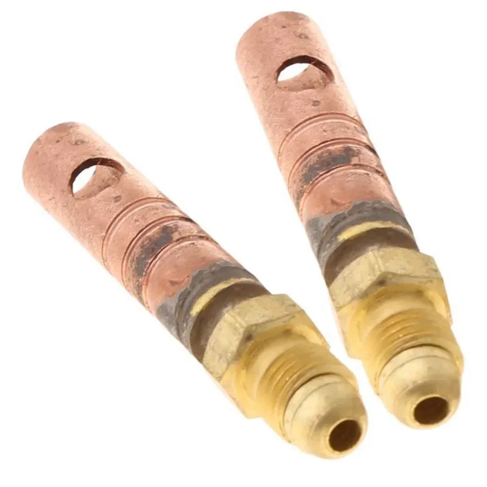 2pcs TIG Welding Torch WP-9 WP-17 WP-24 Electric Integrated Cable Connector 3/8-24UNF Soldering Power Tools Parts