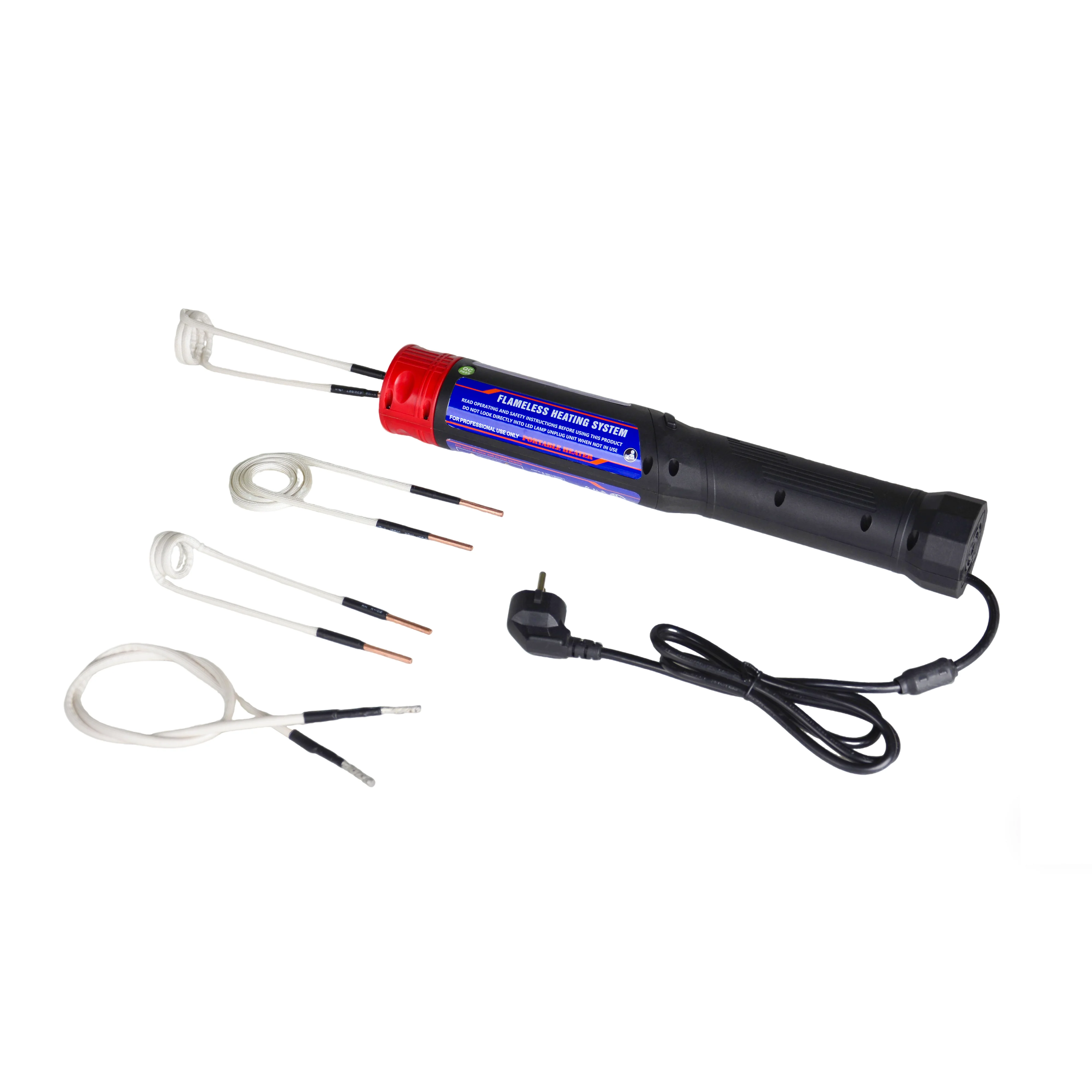 1700W Magnetic Induction Heater Kit Automotive Flameless Heat Induction Heating Machine 4Coils Car Repair Tool