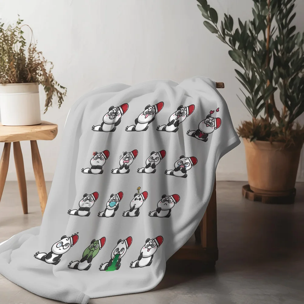 Tu Cute Panda Throw… - image
