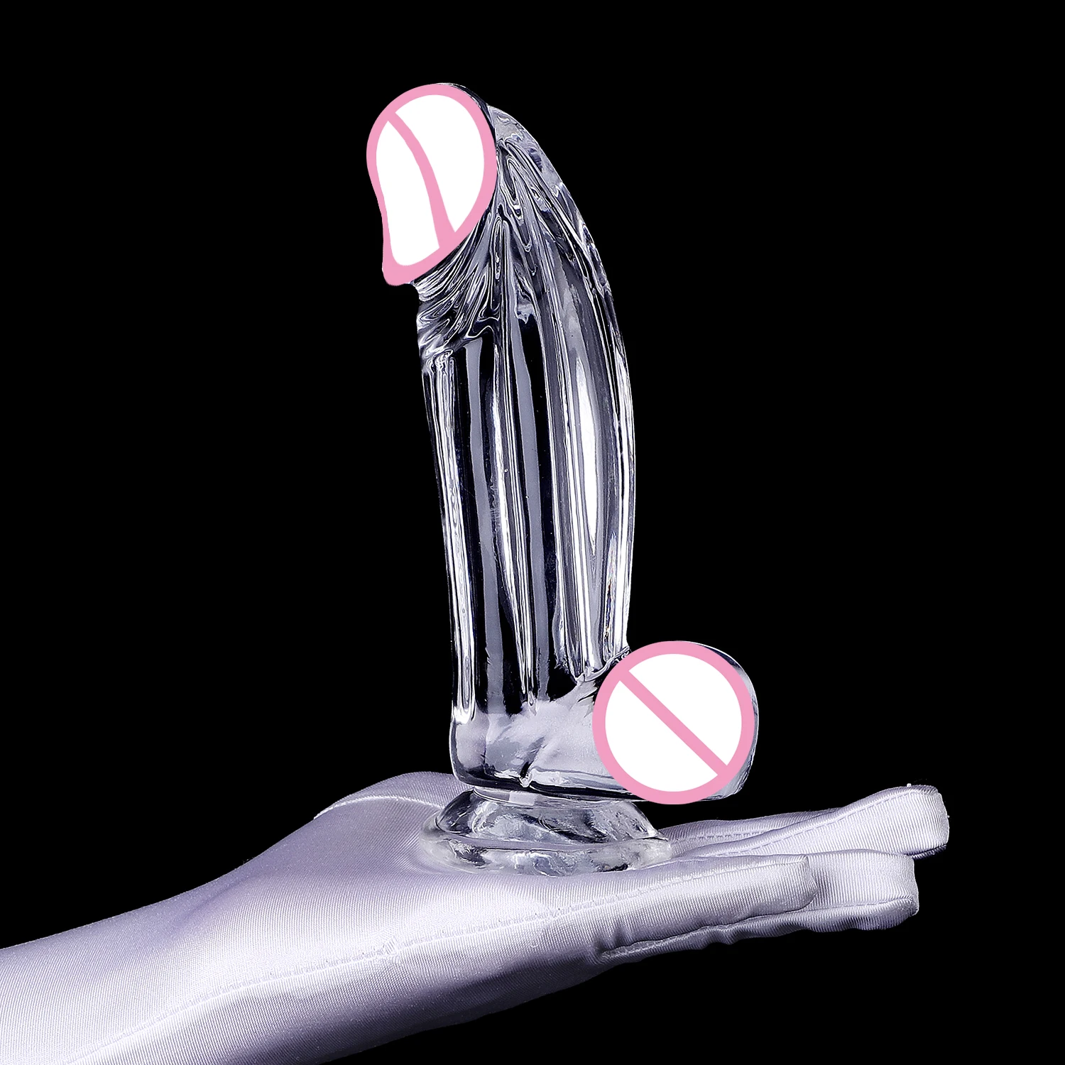 شفافة سيليكون كريستال دسار ، سميكة القضيب ، على شكل محاكاة ، لينة الشرج المكونات ، المحكمة الخلفية الاستمناء ، الإناث لعبة الجنس المنتج #3