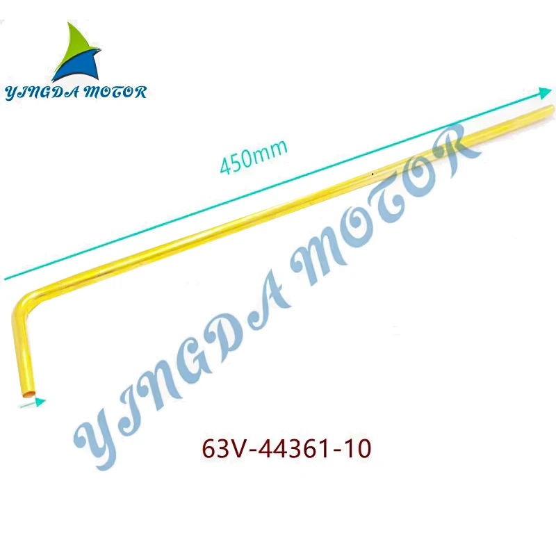 63V-44361-10 water pipe is used for the Yamaha outboard 2 stroke 9.9 hp 115HP  ship engine parts