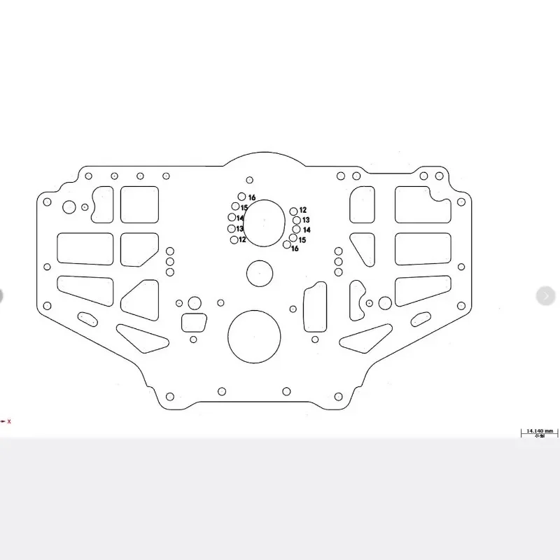 

Центральная защитная пластина коробки передач из углеродного волокна для Losi LMT 4WD с твердым мостом Monster Truck 1/8, детали для обновления радиоуправляемого автомобиля, аксессуары
