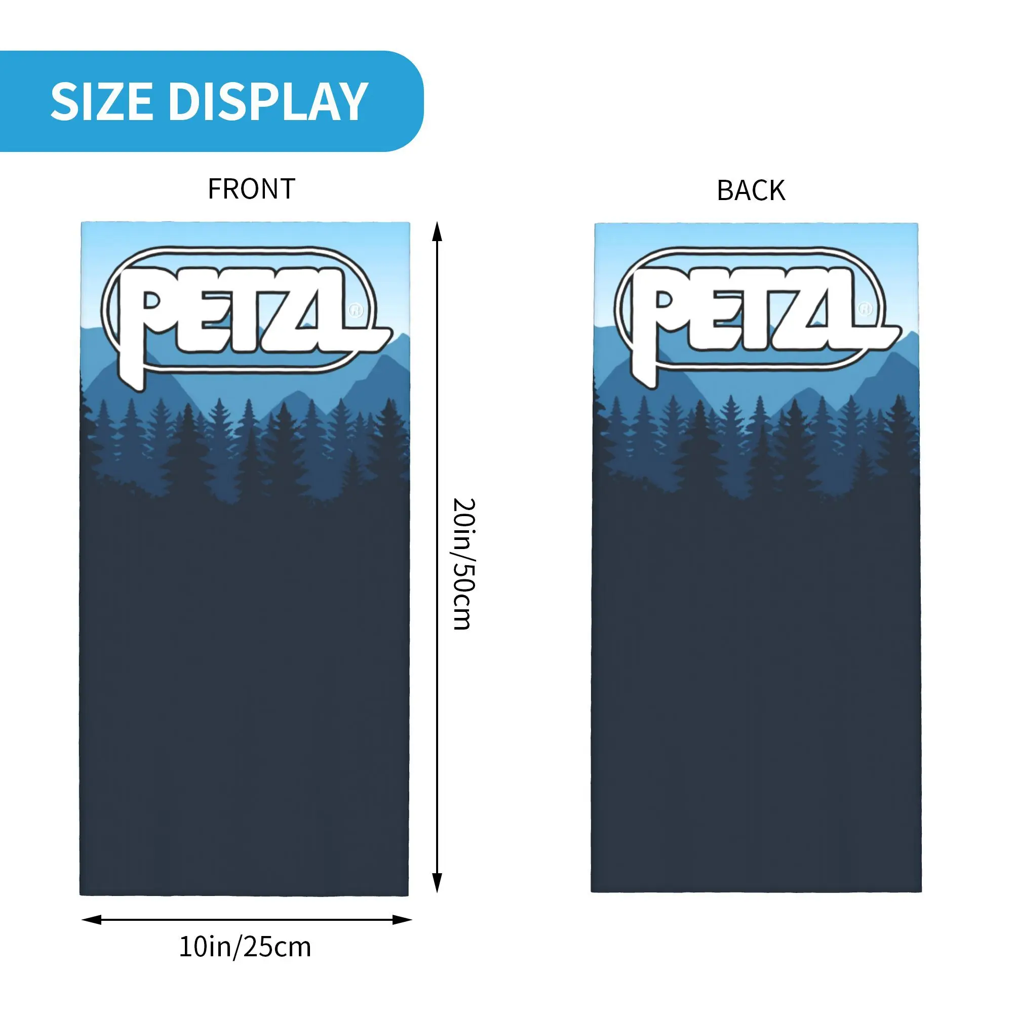 사용자 정의 P-Petzles 배경 이미지 목 각반 여성 남성 UV 얼굴 방패 스키용 겨울 두건 스카프