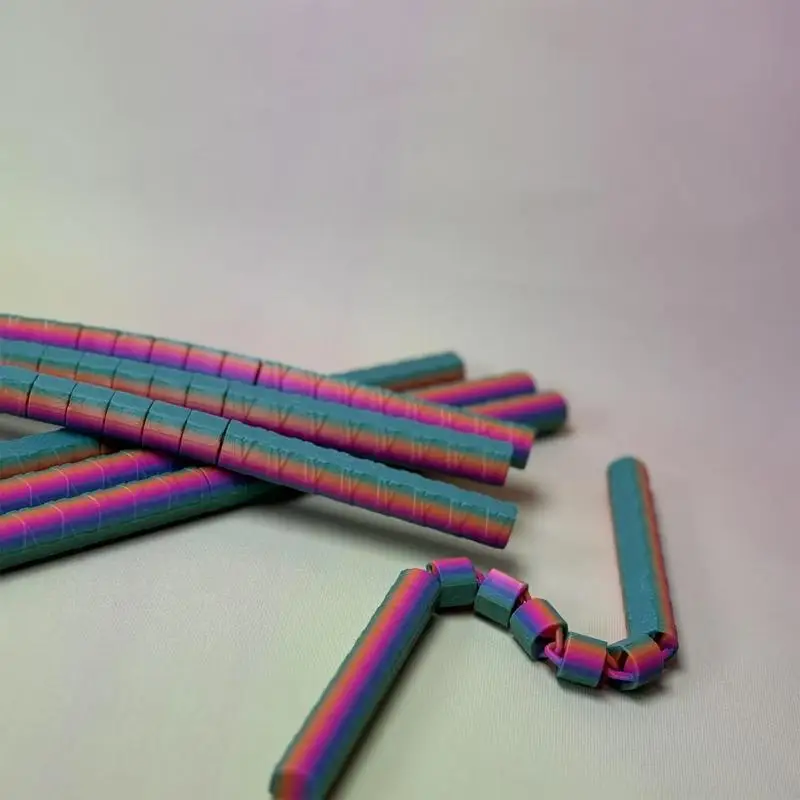 

3D печатные игрушки-непоседы, игрушка для снятия стресса, гибкое средство для снятия стресса для подростков, взрослых, домашний офис, школьная практика, обучение