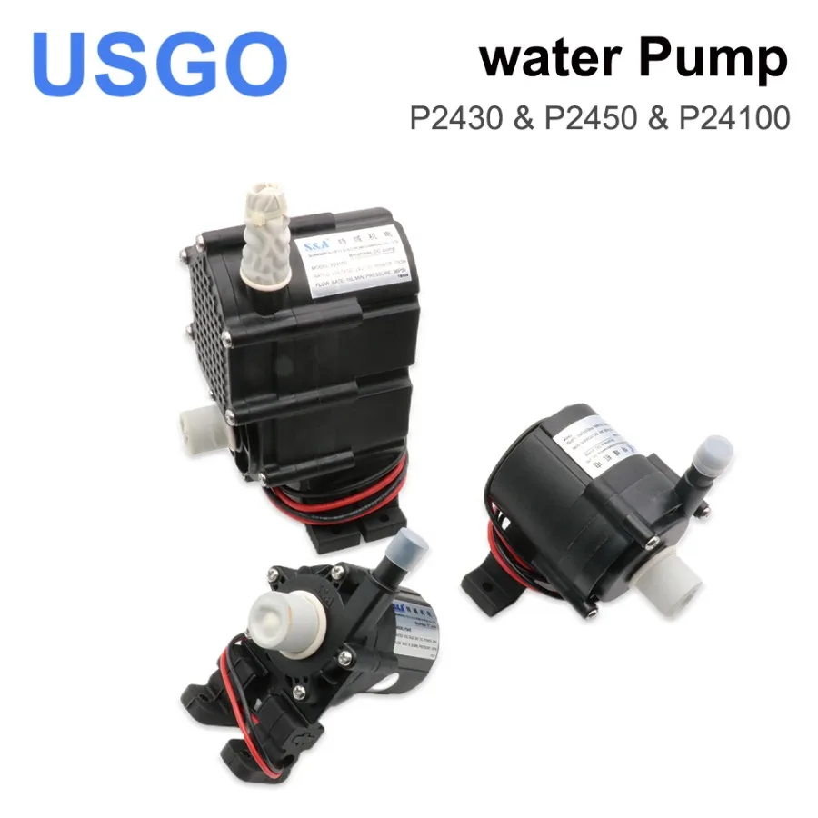 USGO Water Pump P2430 P2450 P24100 for S&A Industrial Chiller CW-3000 TG(DG) CW-5000 DG(TG) CW-5200 TH(DH)