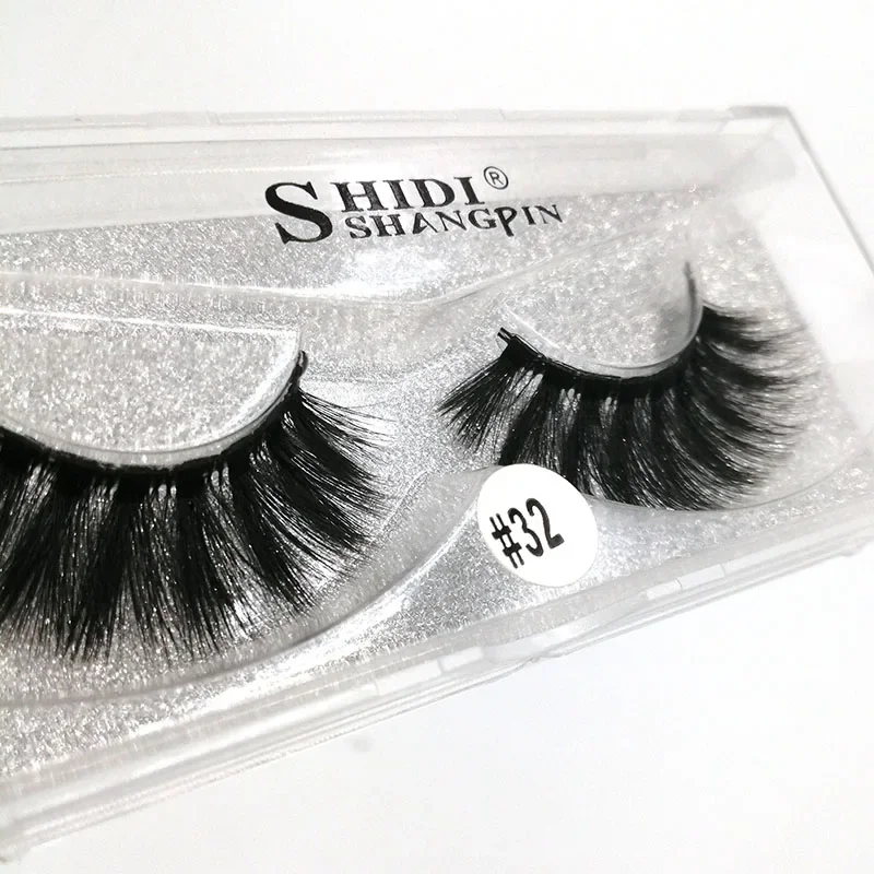 3D Faux Mink Eyelashes False Eyelashes Dramatic Fake Lashes Makeup Extension Eyelashes