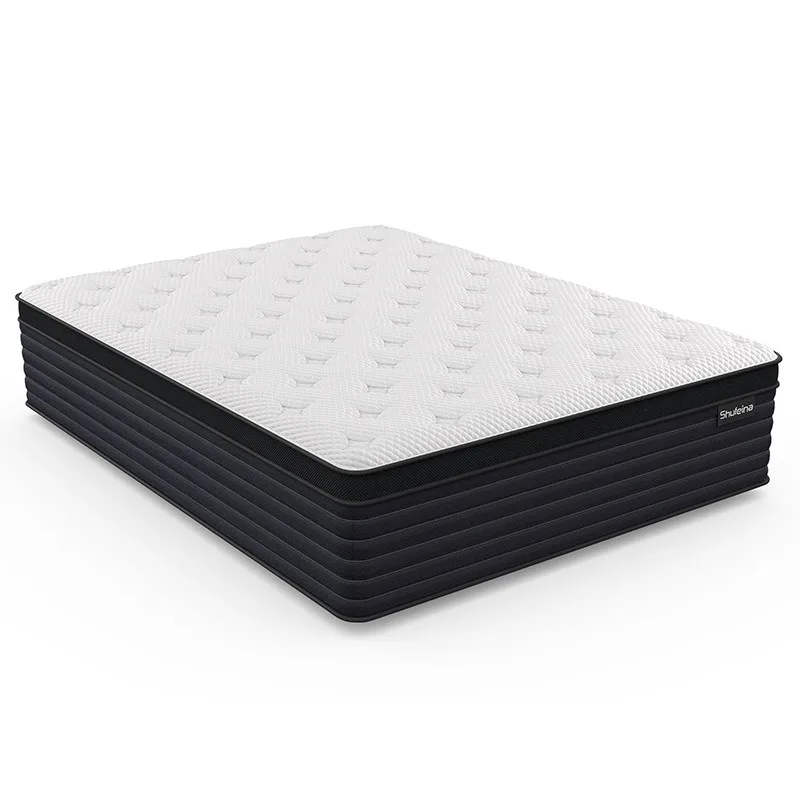 Cooling Gel Memory Foam Mattress Factory Price Hybrid Sleep Well 5 Star Hotel Pocket Spring Home Furniture Fabric Bedroom