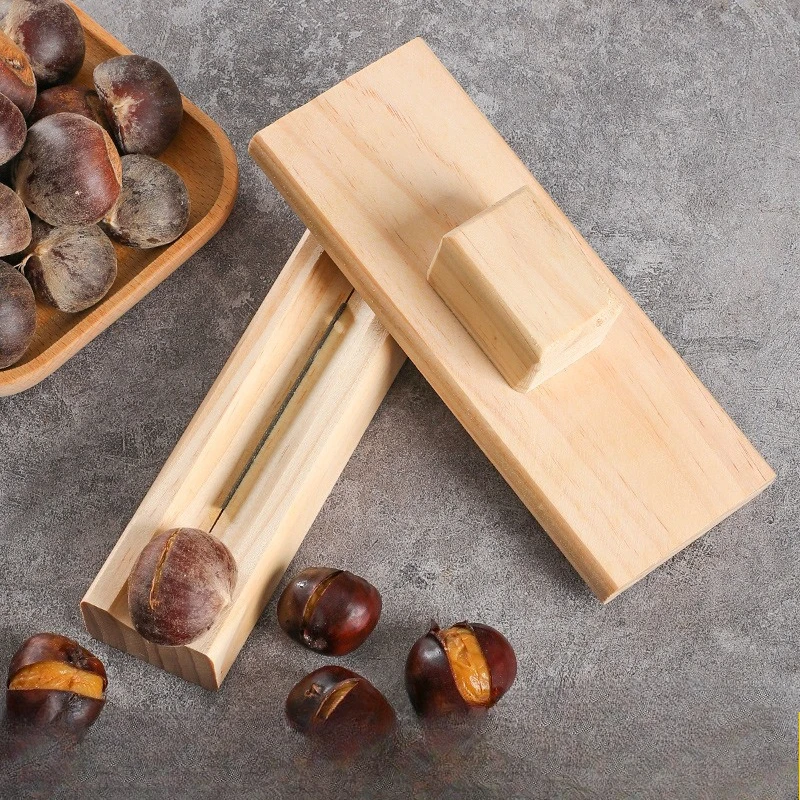 أداة تقشير الكستناء الاحترافية للاستخدام المنزلي، أداة إزالة مشبك الكستناء، أداة طبخ المطبخ