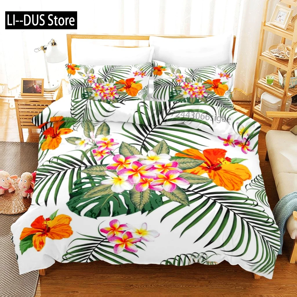 الأزهار غطاء لحاف الربيع الملونة زهرة نمط التوأم طقم سرير للأطفال المراهقين الكبار ستوكات مزدوجة الملكة الملك غطاء لحاف