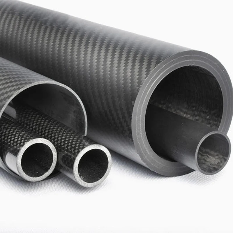 High Quality Custom 3K Twill Matte Carbon Fibre Tube Premium Carbon Fiber Tubing