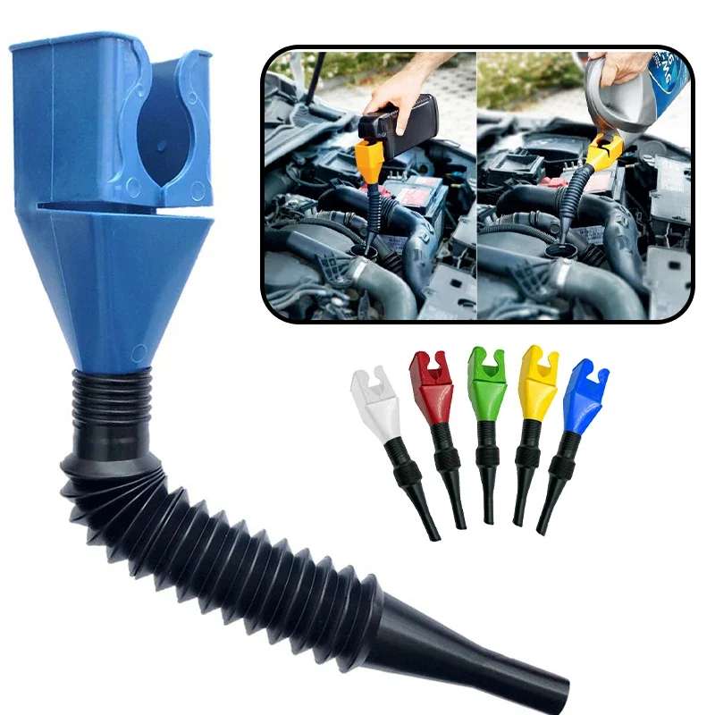 

Пластиковая автомобильная складная воронка для заправки, брызгозащищенная воронка для заправки бензина, моторного масла, фильтр, инструмент для переноса, автоаксессуары