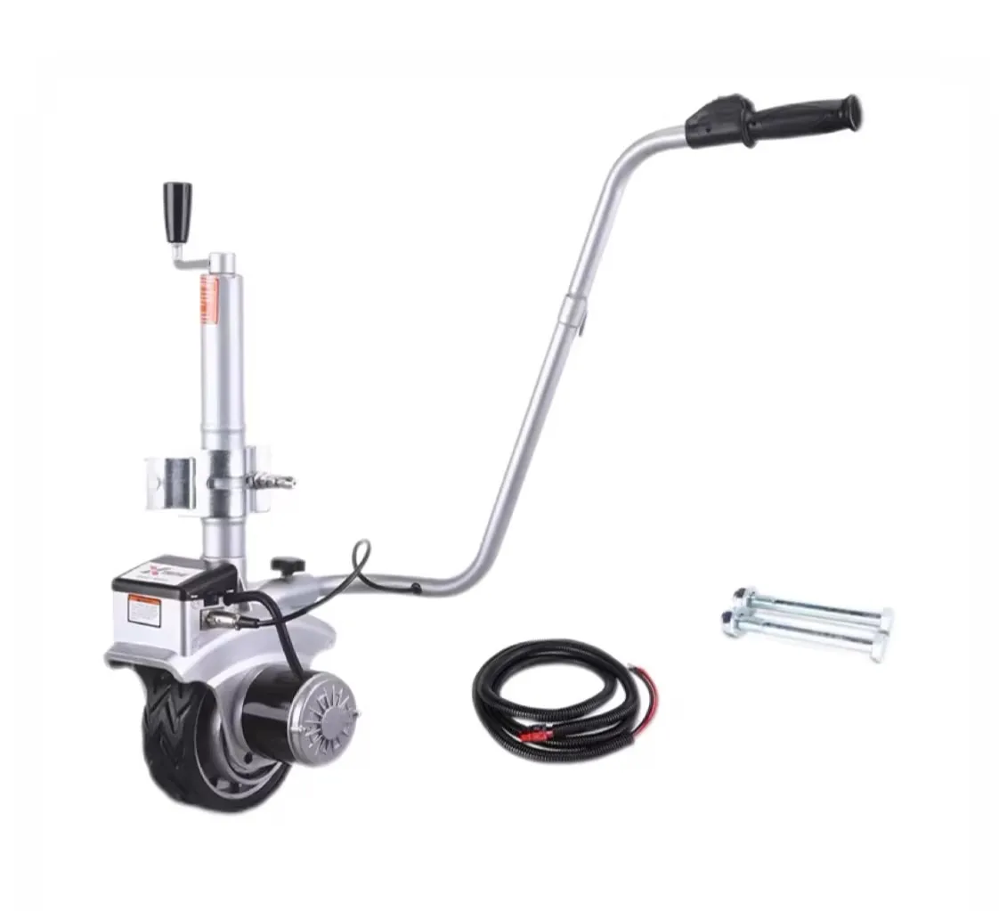 New Durable Lifting Trailer Jack with Electric Jockey Wheel 2T Load Capacity CE Certified 12V Power Mover for Daily Operation
