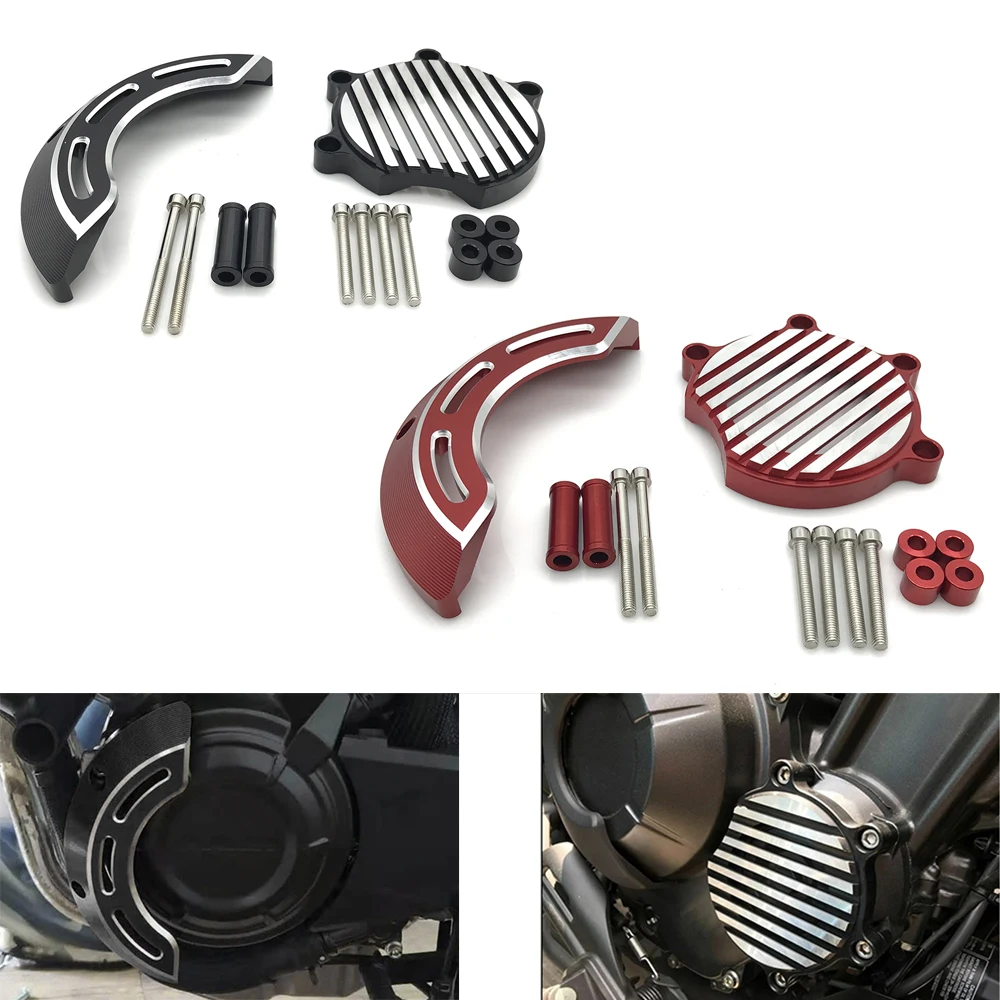 

Motorcycle Engine Stator Guard Cover Protector Side Case Slider For Honda Rebel CMX 500 300 CMX500 CMX300 CB500X CB500F CB 500X