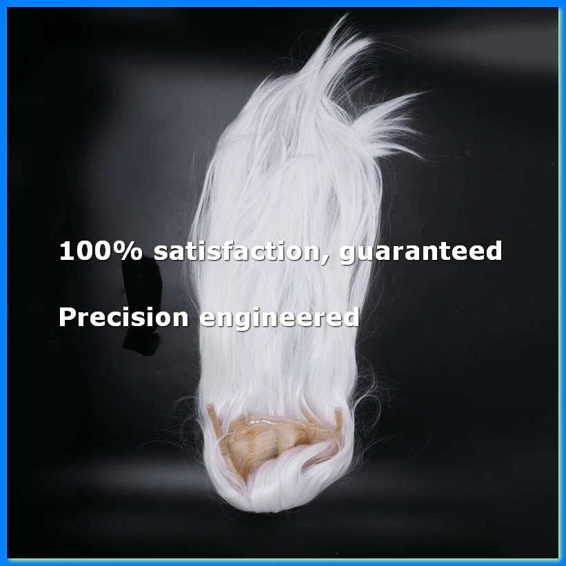 

Anime Long Straight Hair Wig Cosplay Long Straight Costume, White-A49I