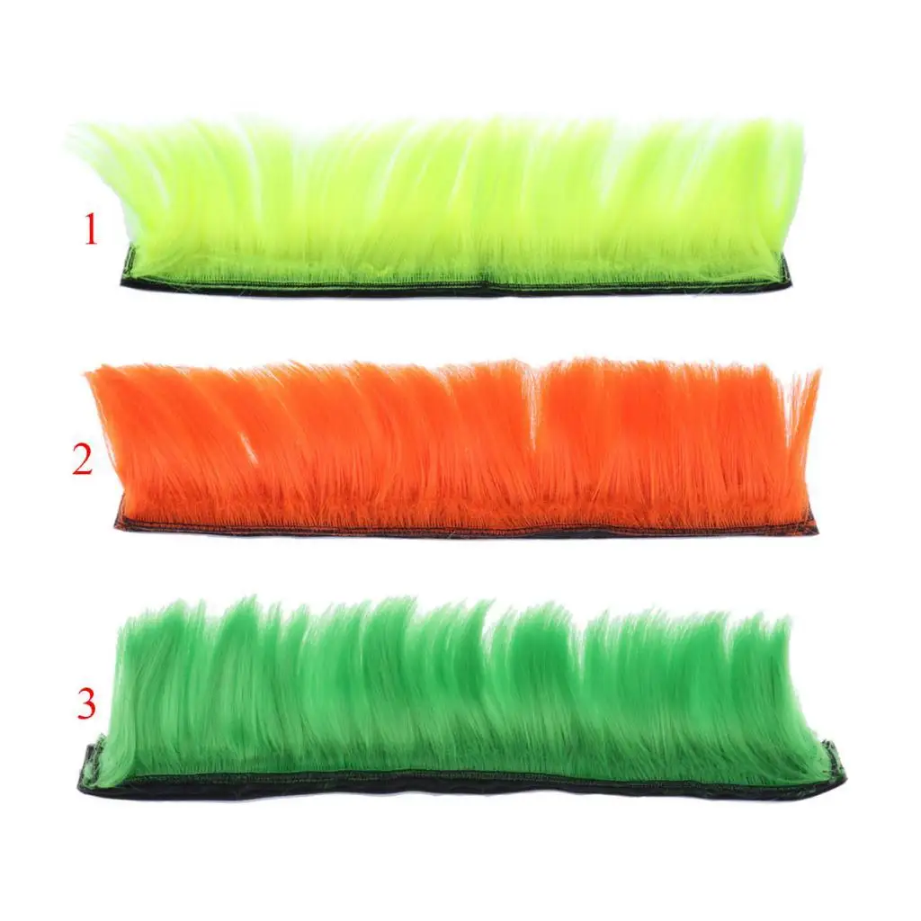 Hawks Motorcycle, Ski or Snowboard Hair Yellow/Green/Orange