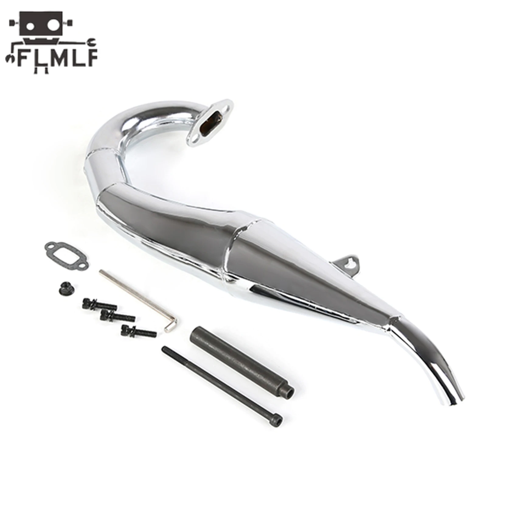 합금 배기 파이프 사이드 파이프, 1/5 HPI ROVAN ROFUN KM GTB TS BAJA 5B 5T 5SC 용