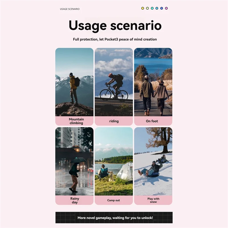 2025 جديد-STARTRC حافظة واقية ل DJI Osmo Pocket 3 المضادة للتصادم الإفراج السريع حقيبة للتخزين ملحقات الكاميرا